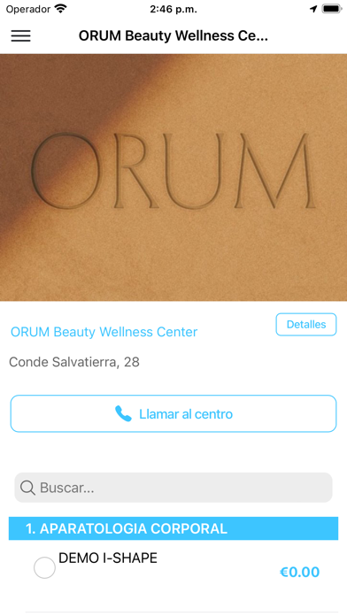 ORUM Salón de Belleza Screenshot