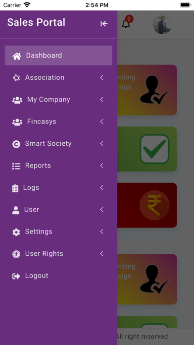 South Africa Sales APP Screenshot