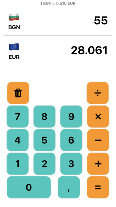 Currency Money Converter Screenshot