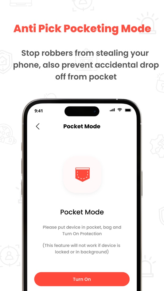 #5. Simple Anti Theft Alarm (iOS) 由: Dropouts Technologies LLP
