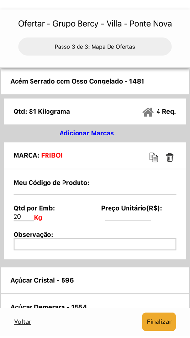 Portal Cronos Fornecedor Screenshot