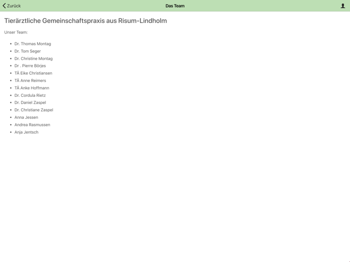 Tierarztpraxis Montag Seger