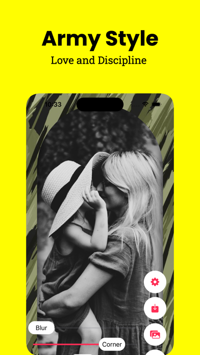 Screenshot #2 pour Borderize - Wallpaper Maker ∆