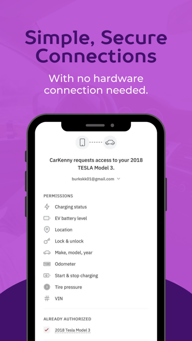 CarKenny: Car Safety App Screenshot
