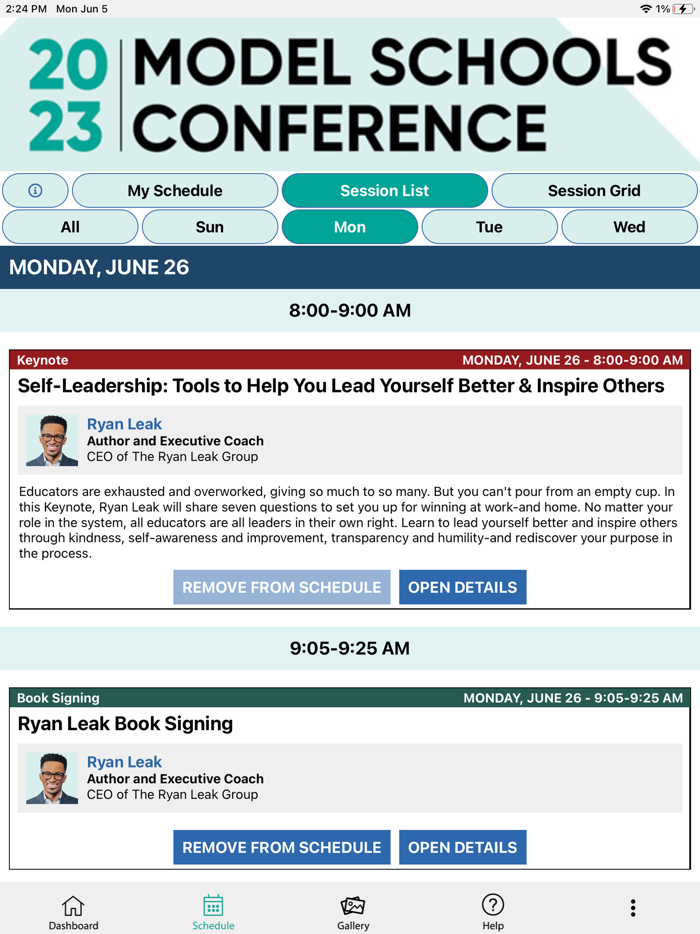 Model Schools Conference