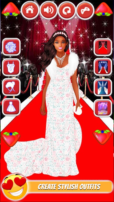 Girls DressUp & MakeOver Game Screenshot