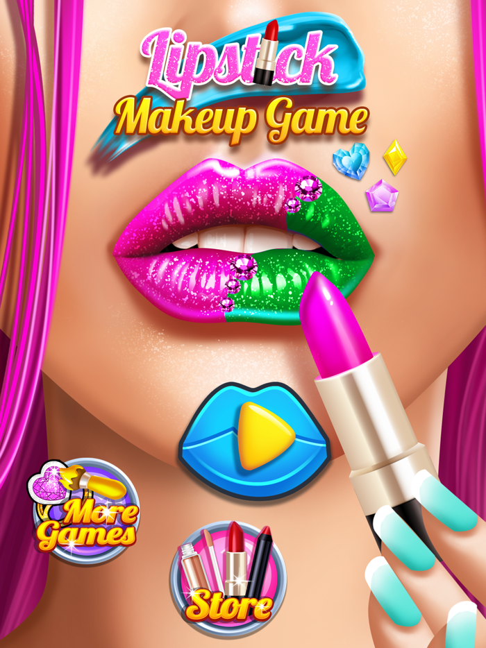 Lips Coloring and Painting