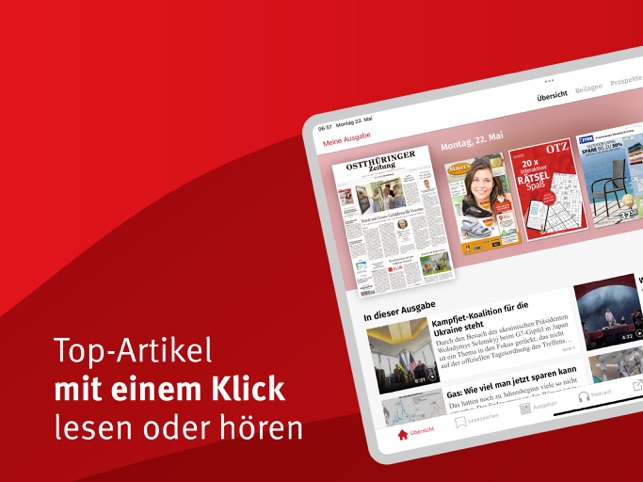 Ostthüringer Zeitung E-Paper on the App Store