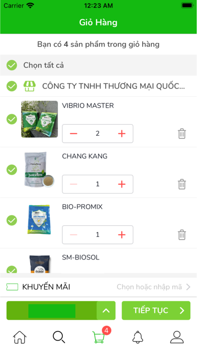 Biolife – Thuỷ Sản Screenshot