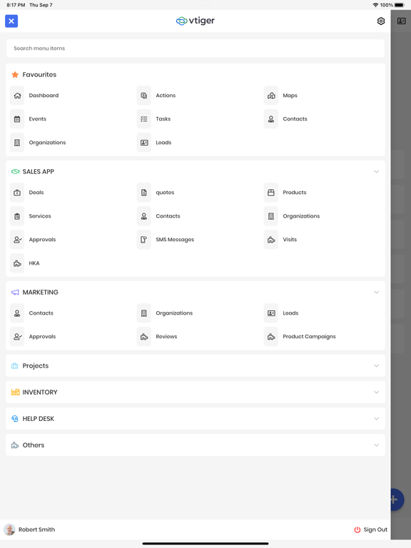 Screenshot #6 pour Vtiger CRM Mobile