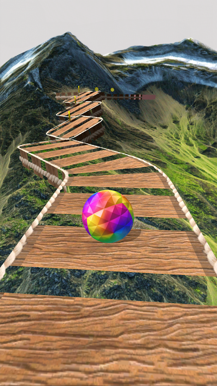 Sky Rolling Balls 3D