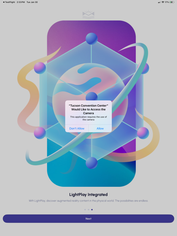 Tucson Convention Center App iPad screenshot 4 - Entertainment app