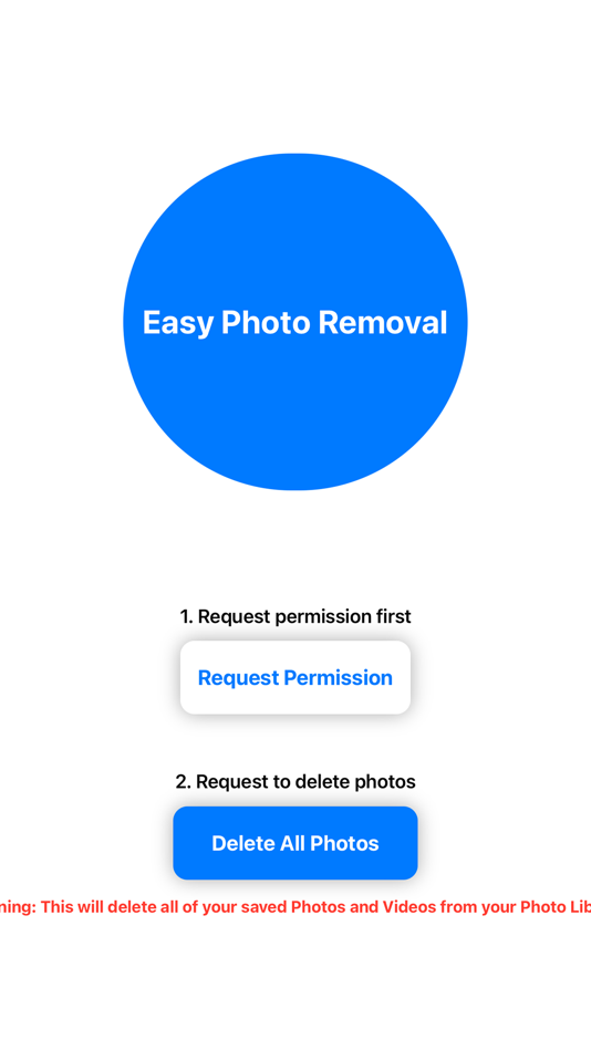 Delete All Photos Quick (iOS) Podle: Dalton Street Delete All Photos Quick (iOS) Podle: Dalton Street