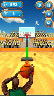 basketball dunk contest game iphone screenshot 1