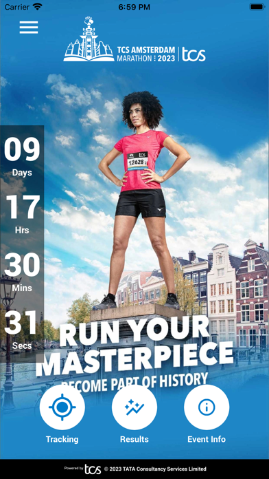TCS Amsterdam Marathon 2023 Screenshot