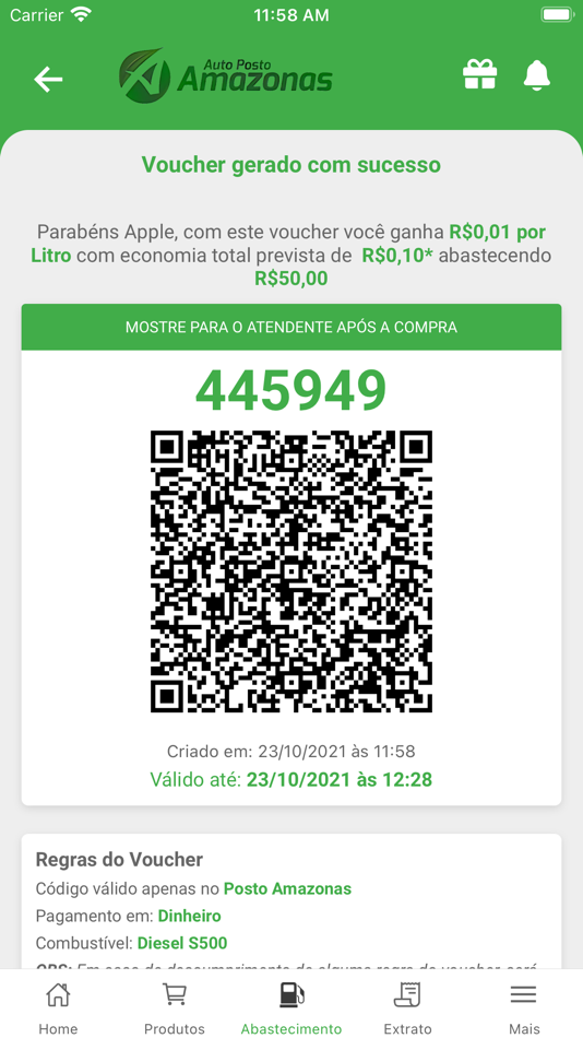 #6. App Posto Amazonas (iOS) 由: Cibus CashBack