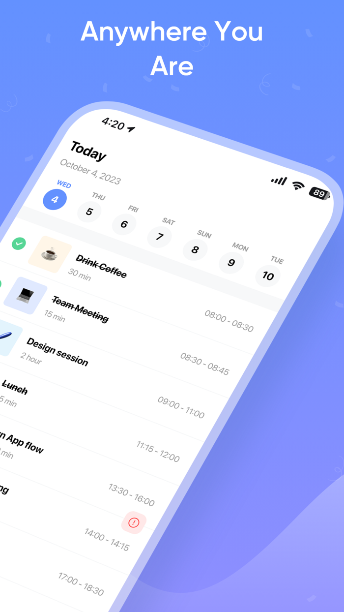 Daily Planner and Tasks