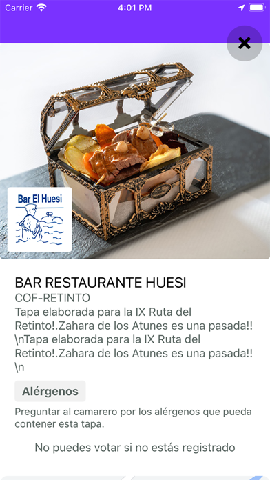 Ruta del Retinto Screenshot