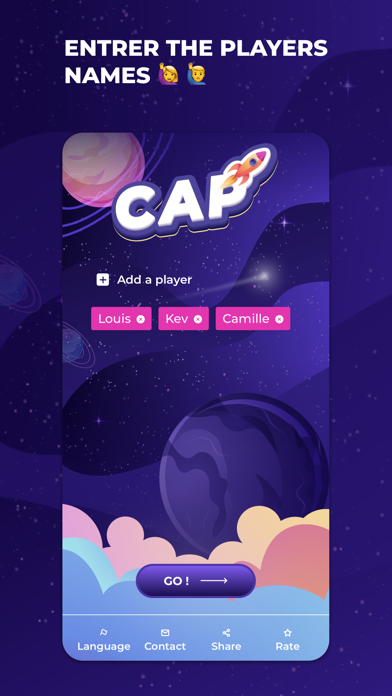 CAP party game Screenshot