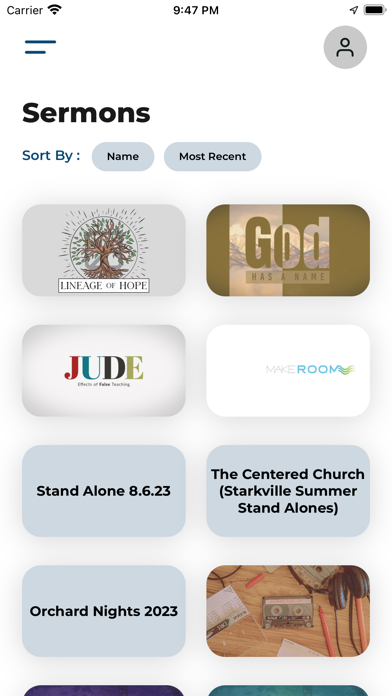 The Orchard Church App Screenshot