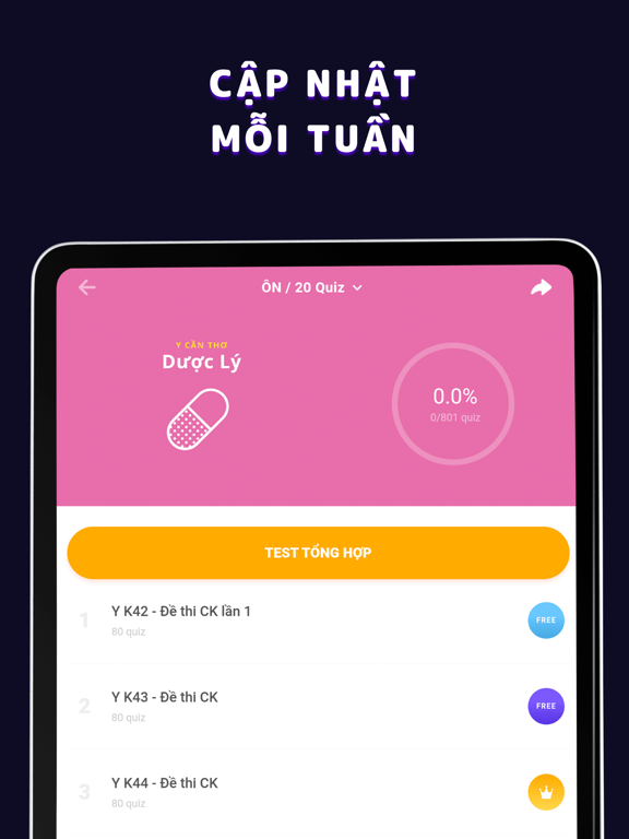 FA Quiz - Trắc nghiệm Y Khoaのおすすめ画像6