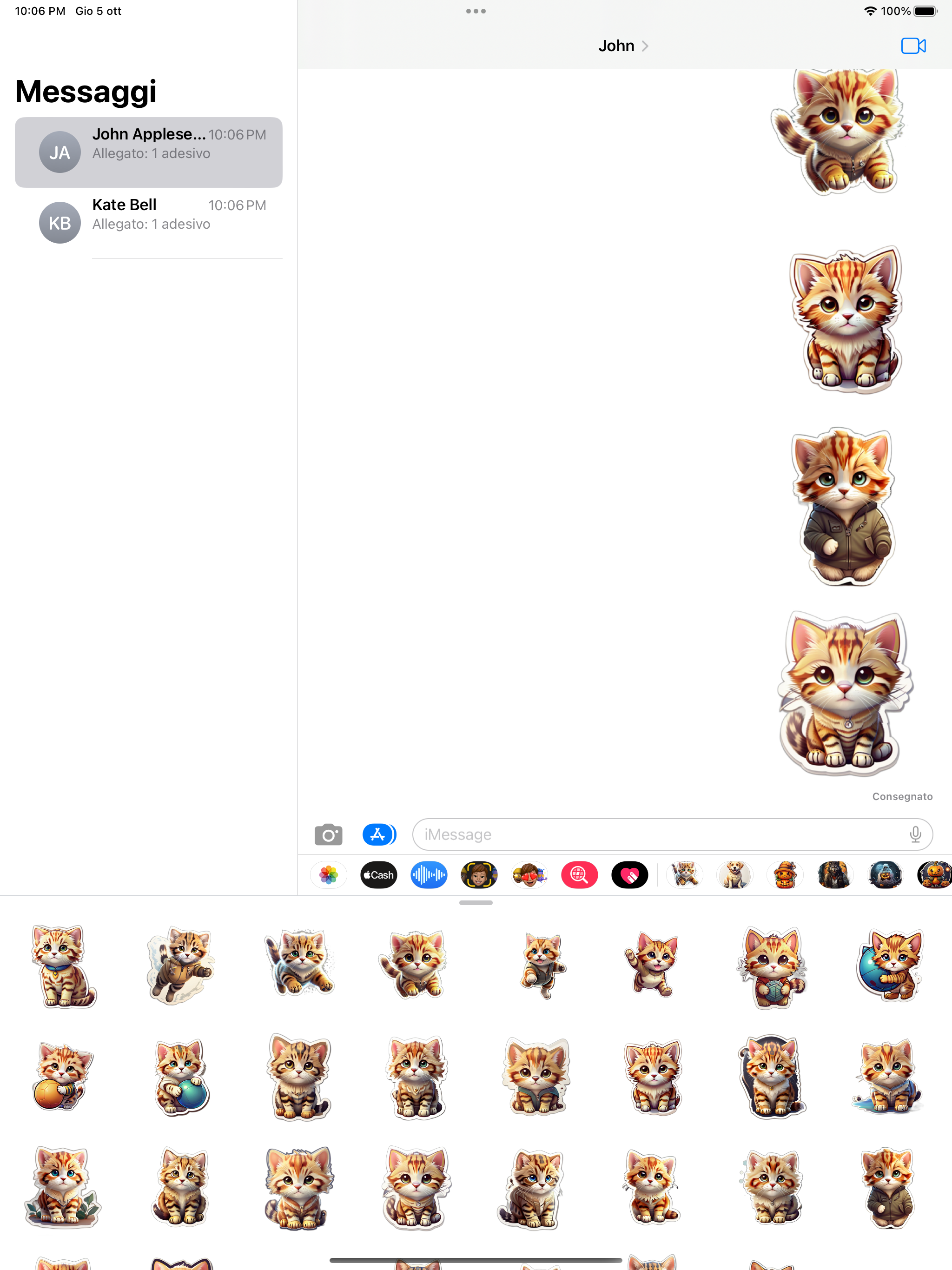 Cats Cute Stickers