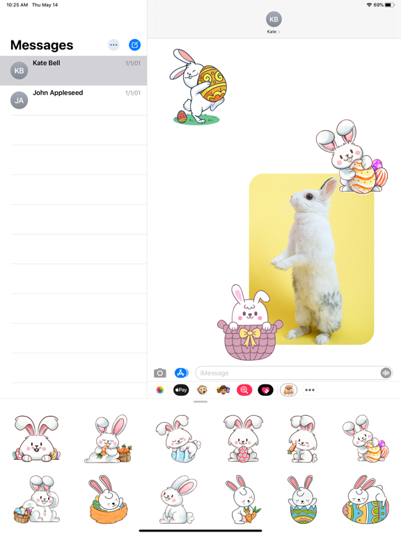 Screenshot #3 for Easter Countdown Stickers