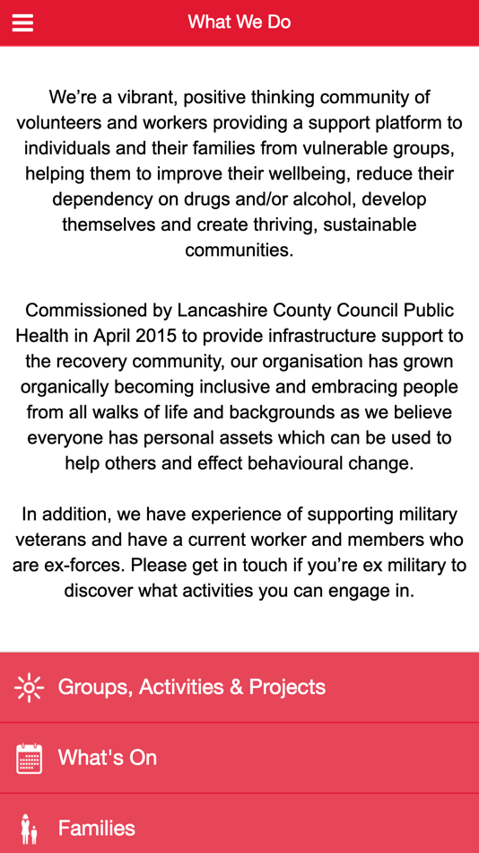 #3. Red Rose Recovery App (iOS) 由: RED ROSE RECOVERY LANCASHIRE