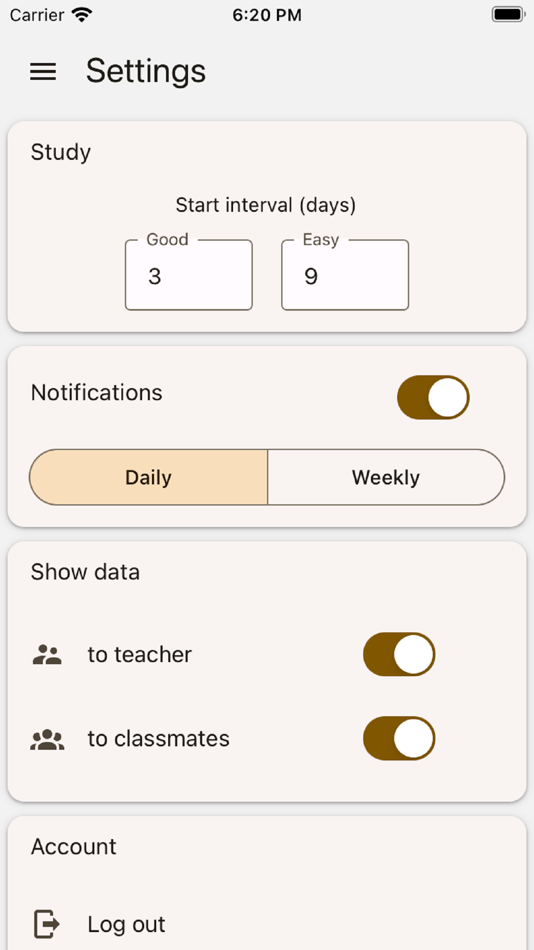 #9. MyStudyapp (iOS) By: PIERRE HENRY BASTIN