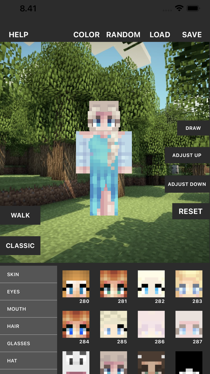 Custom Skin Creator