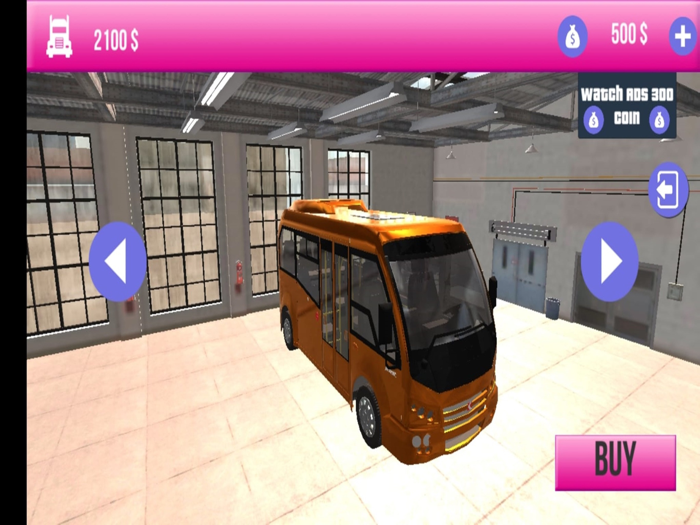 Minibus Simulation Game