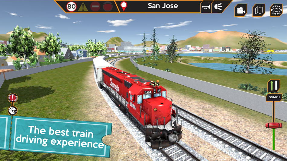 #1. Train Simulator Railroad Game (iOS) 由: Raul Trujillo Chicon