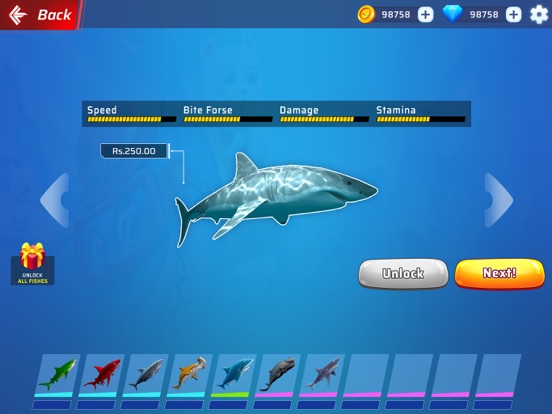 サメ狩りゲームのおすすめ画像2