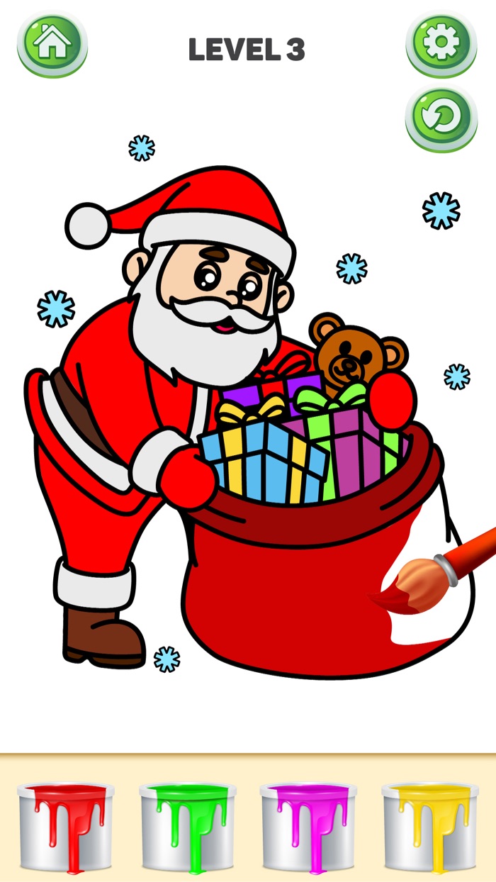 Christmas Circus Coloring Book