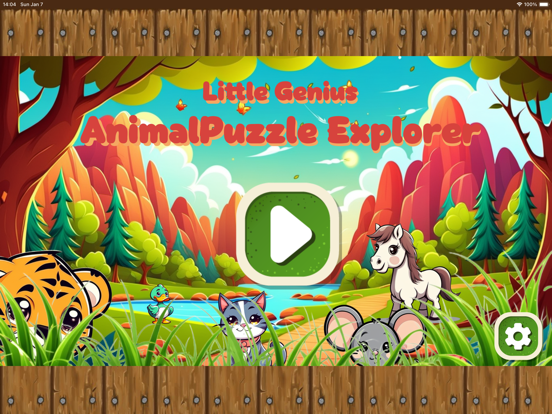 Screenshot #4 pour Animal Puzzle Explorer :jigsaw
