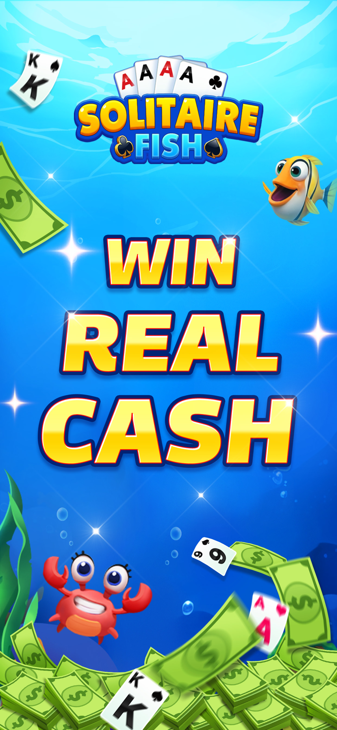 Solitaire Fish - Win Real Cash