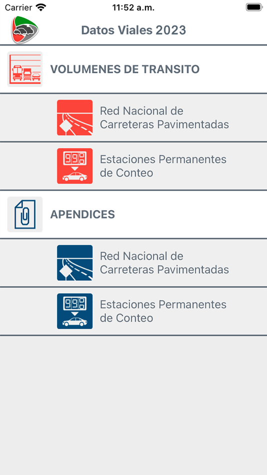 Datos Viales App - 2.0.6 - (iOS)