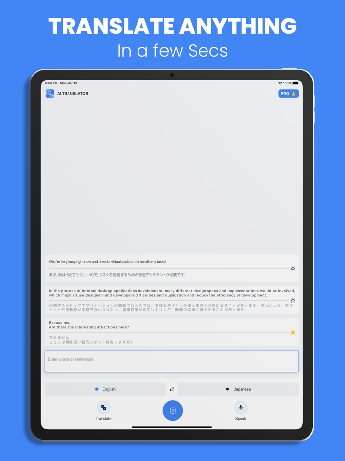 AITranslate Text PhotoandVoice