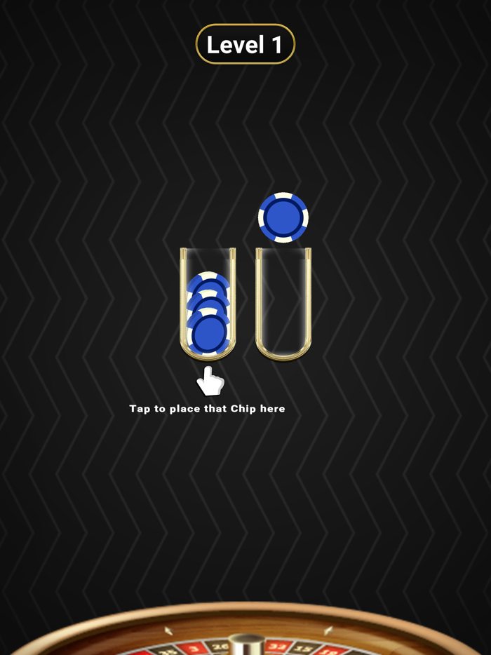 Poker Chip Sort Puzzle