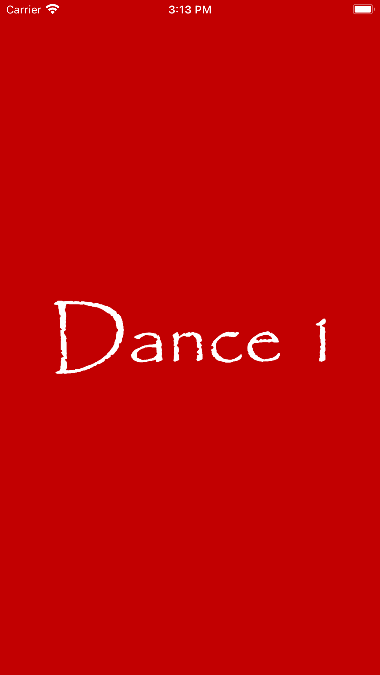 Dance 1 CA