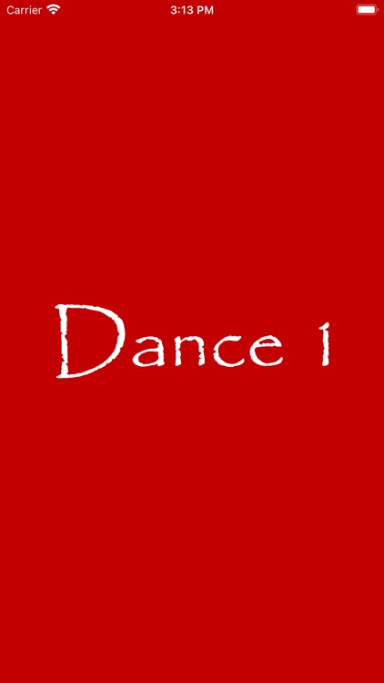 Dance 1 CA