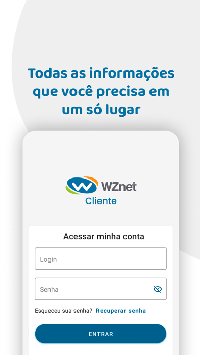 WZnet LEM - Cliente Screenshot