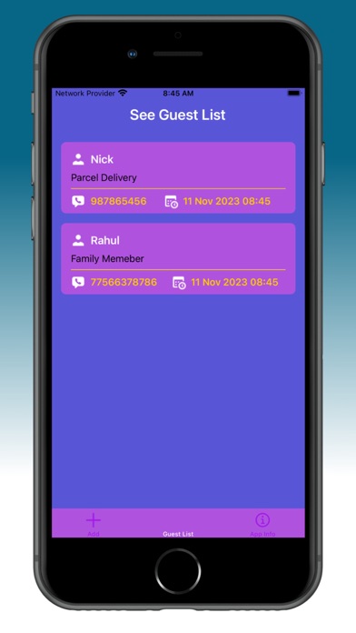 Screenshot #3 pour EntryEase