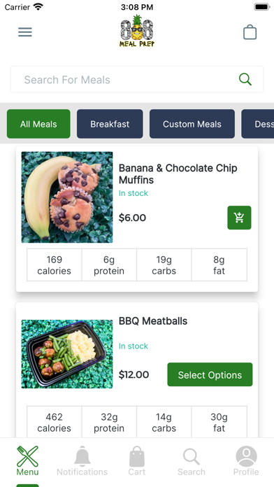 808 Meal Prep Hi Screenshot
