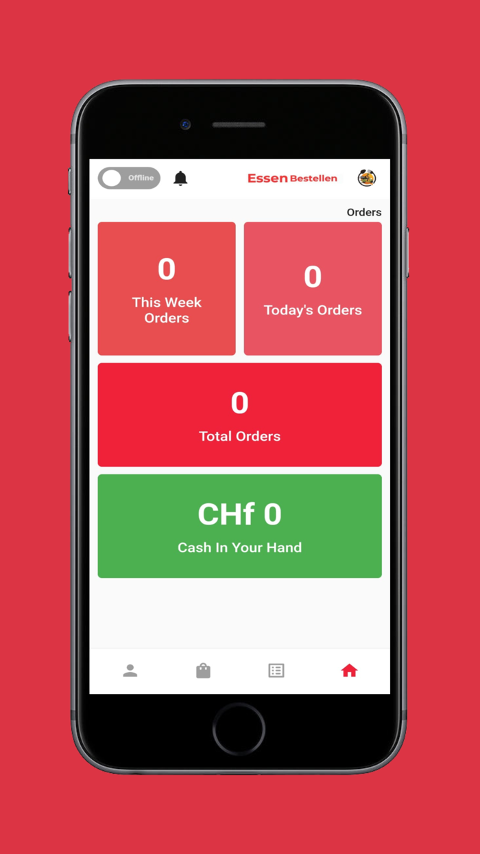 Essen Bestelen Delivery App