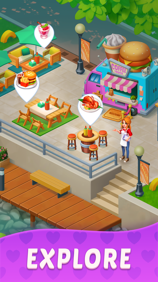 #5. Merge Resto – Match & Decor (iOS) 来自: TAAP GLOBAL LTD