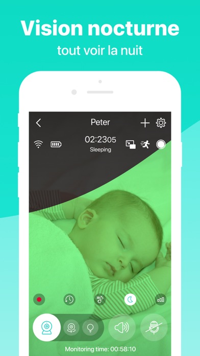 Screenshot #3 pour Babyphone Annie: Baby Monitor