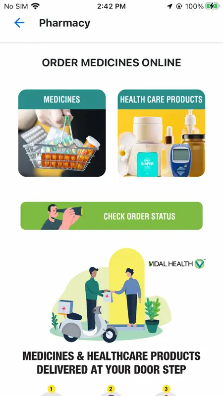 Vidal Health screenshot 2 of 5