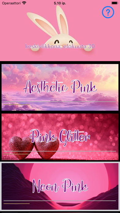 Cute pink Girly Wallpaper - HD Screenshot