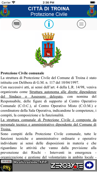 InfoTroina Screenshot 2 - AppWisp.com InfoTroina Screenshot 2 - AppWisp.com